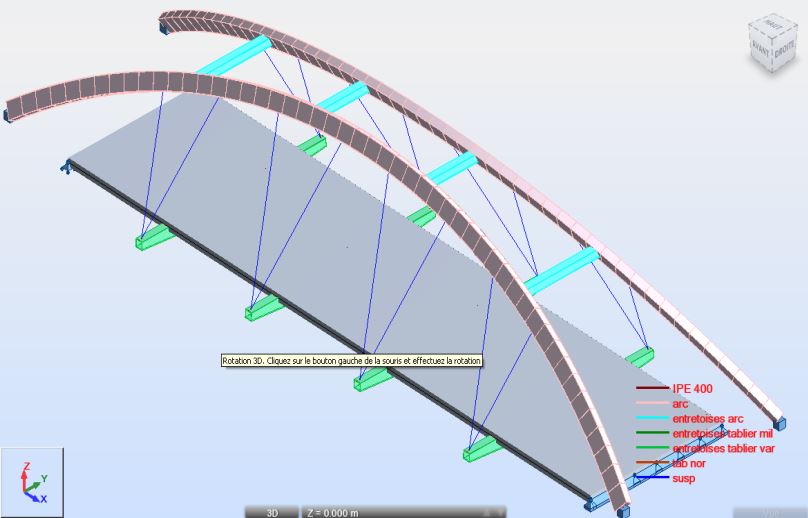 pont mixte de type BOW-STRING - Ouled-Moussa, W. Boumerds